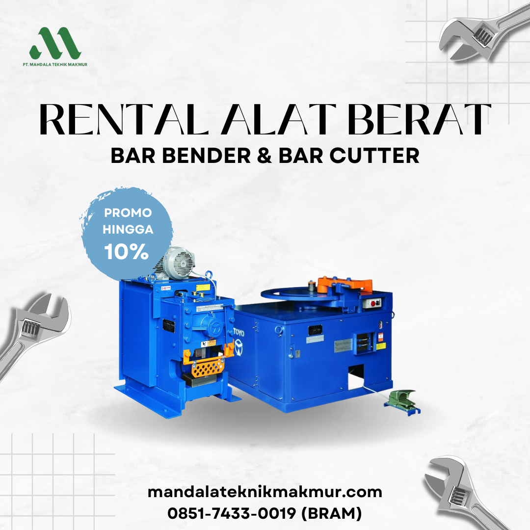 SEWA BAR BENDER BAR CUTTER MANADO 085174330019