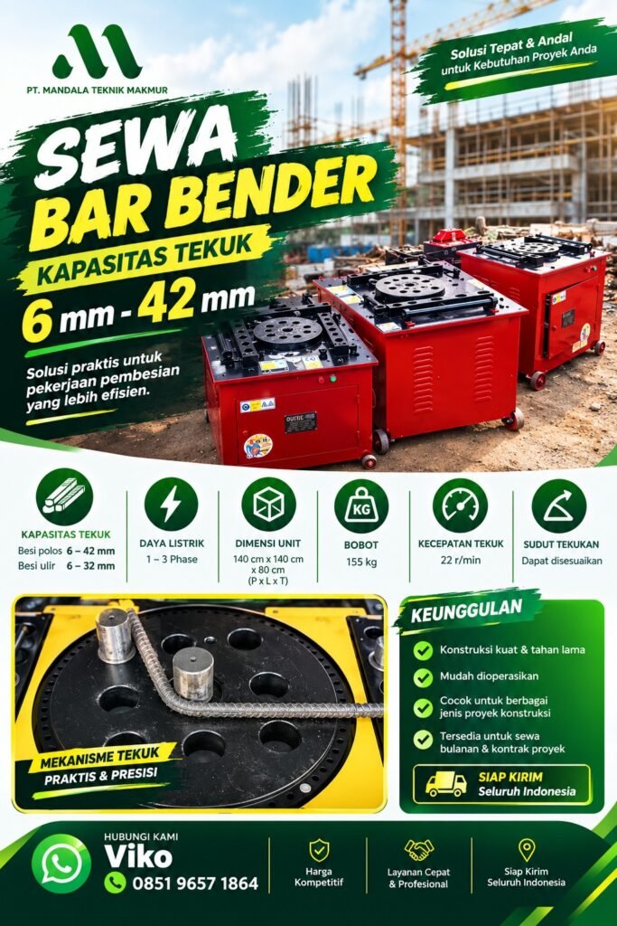 Sewa Bar Bender D6-D32