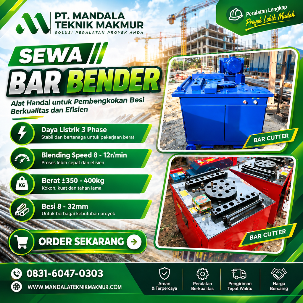 Sewa Bar Bender D6-D32